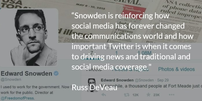 Snowden Russ DeVeau blog