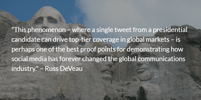 Russ DeVeau social media campaign