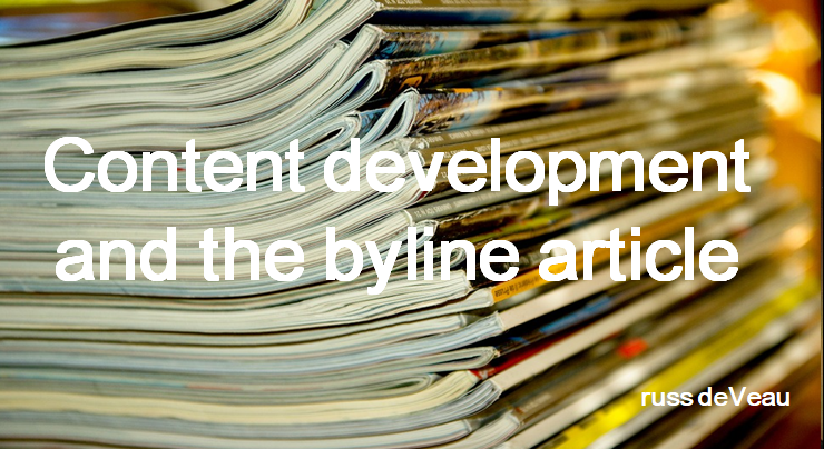 russ deveau and the byline article russell deveau